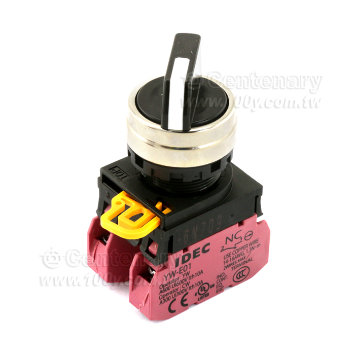 IDEC_YW Series Selector Switch With Metal Bezel - 144812 Product Image