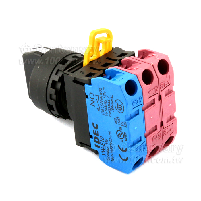 IDEC_YW Series Selector Switch With Metal Bezel - 144964 Product Image