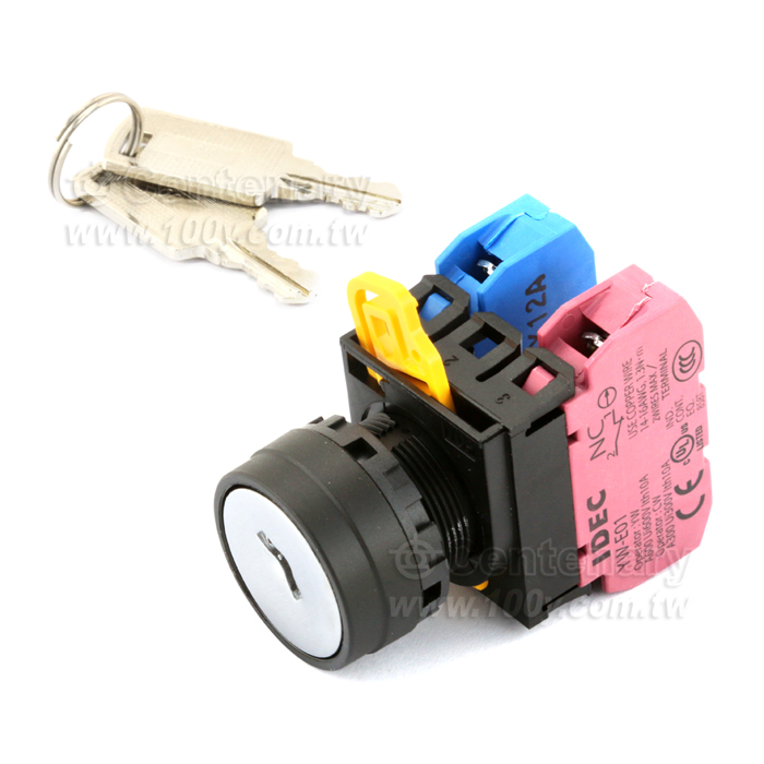 IDEC_YW Series Selector Switch With Metal Bezel - 144967 Product Image