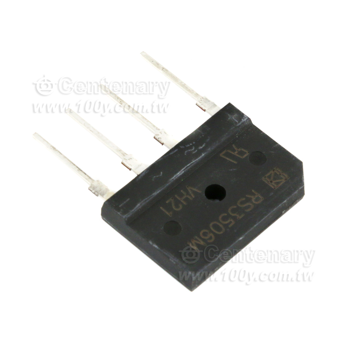 Single-Phase Glass Passivated Silicon Bridge Rectifier - 97492 Product Image