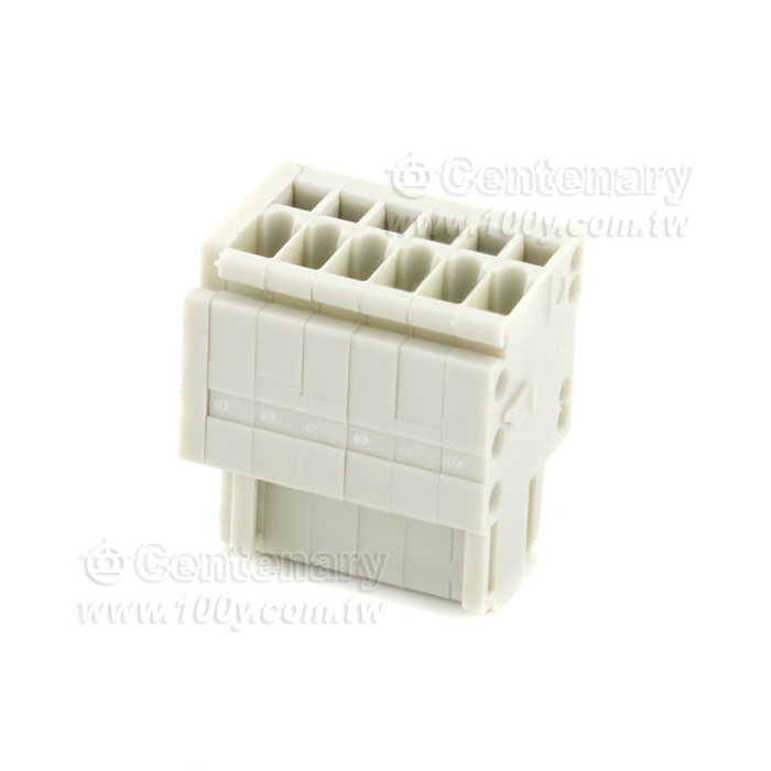 6P 母接頭 P:2.5mm  0.5mm2/150V/4A - 103196 產品圖片