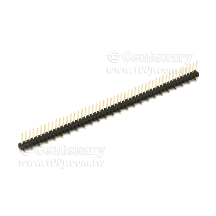 1.27mm Male Headers (Gold) -Single Row - 104624 Product Image