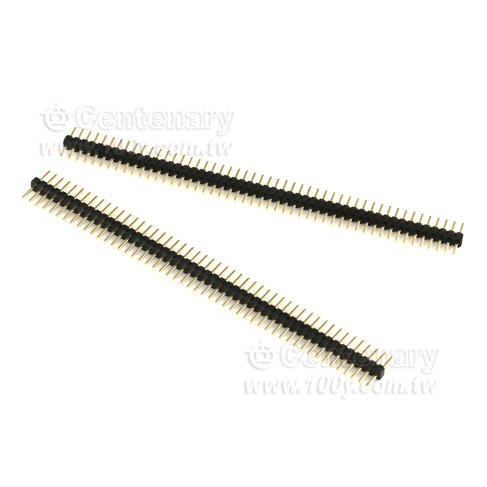 1.27mm Male Headers (Gold) -Single Row - 104608 Product Image