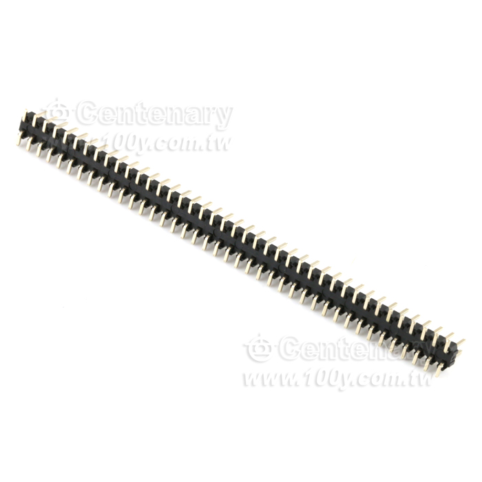 2.0mm Male Headers(Gold)-Double Row - 104623 Product Image