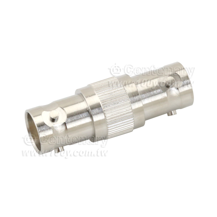 Trompeter Twinaxial/ Triaxial Bulkhead Jack TRB Jack to Jack 3-Lug Female to Female Non-insulated Feedthru Hermetically Sealed - 145186 Product Image