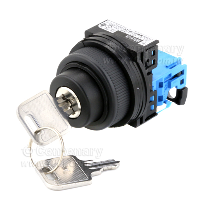 Fuji Electric_附鎖選擇開關 2段 - 106389 產品圖片