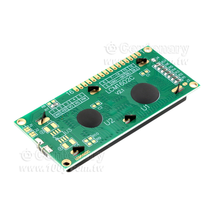 字符型 LCD 5V (藍屏白字) 並口 - 145688 產品圖片