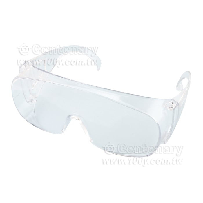 一體成型護目鏡抗UV(透明) 鏡片抗刮強化處理，不易刮傷 - 14794 產品圖片
