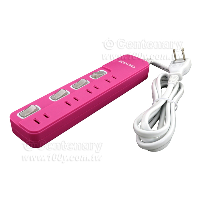 4 Cut 4 Seat 2P Safety Extension Cord Set - 146361 Product Image