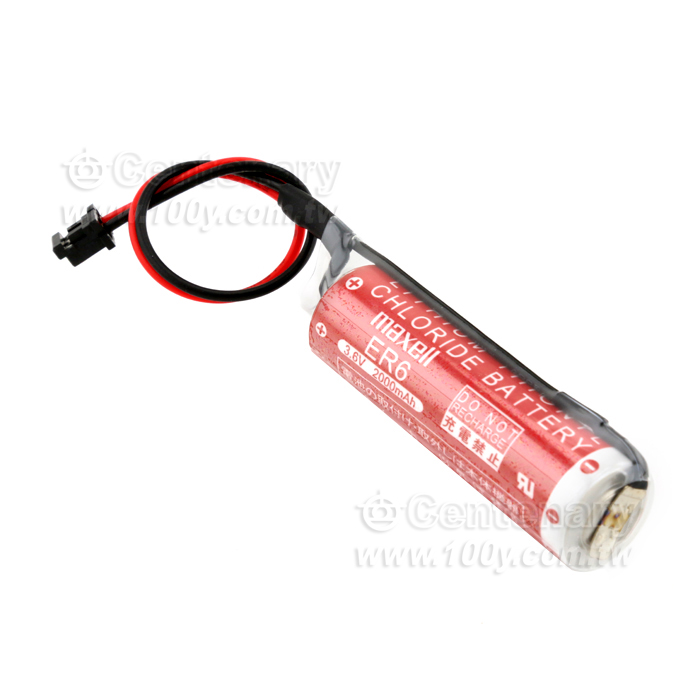 Maxell 3.6V 2000mAh 2P黑色插頭 - 144757 產品圖片
