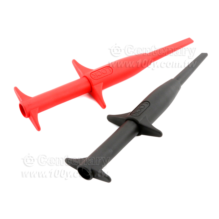 差動探棒配件-測試鉤(紅+黑)  1000 V, CAT III / 1 A - 92309 產品圖片
