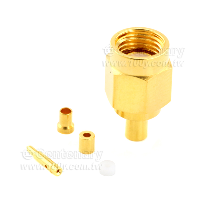 SMA Plug Crimp For RG178,RG178-FEP 5GHz VSWR 1.2 - 146965 Product Image