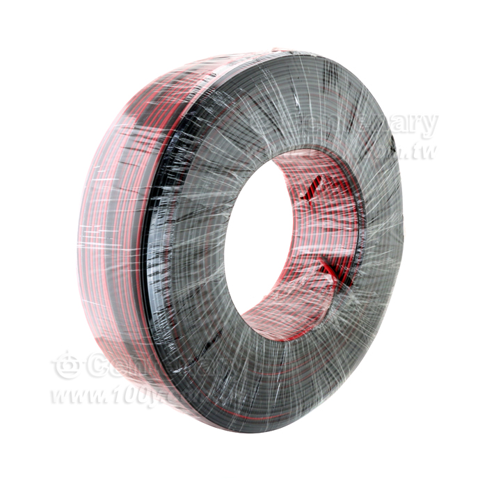 紅/黑平行電源線 18AWG*2C/300V 80℃  - 147185 產品圖片