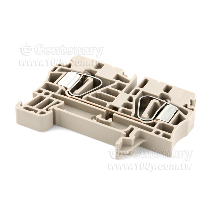 Feed-through terminal, 6 mm2, Tension clamp - 146580 Product Image