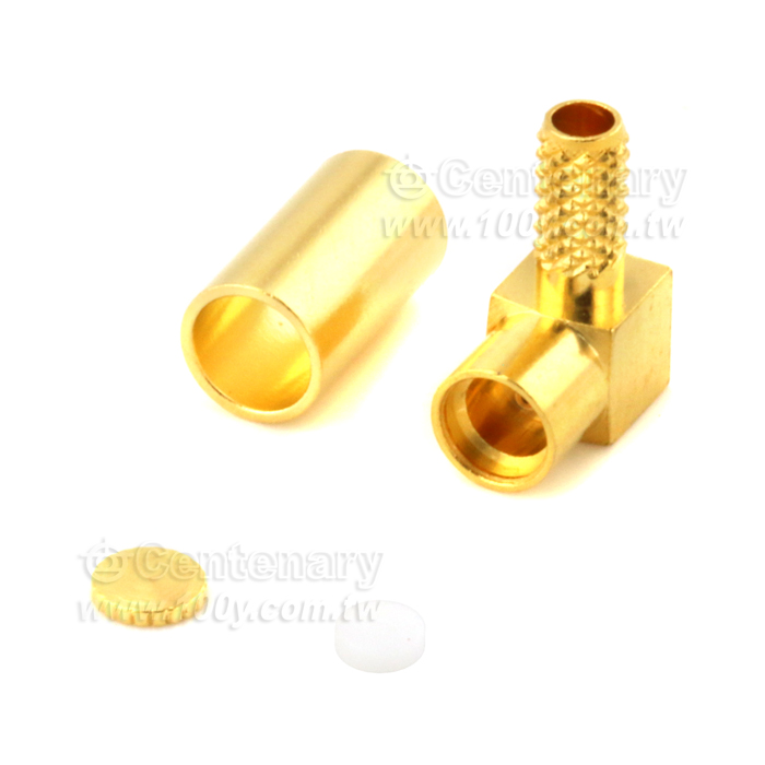 MMCX Jack Crimp Right Angle 2GHz  - 92343 產品圖片