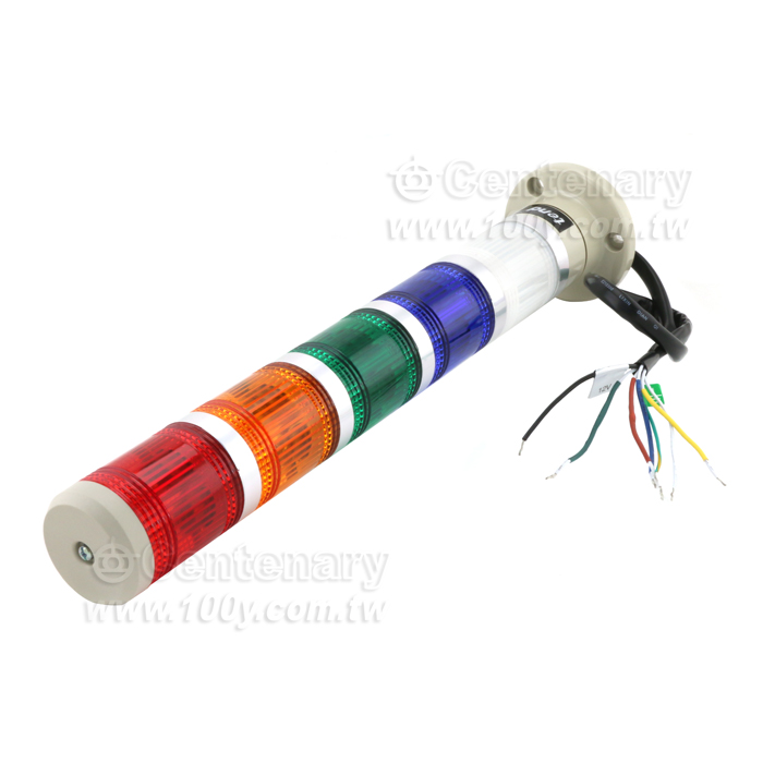 φ50 盤式5層警示燈 12V - 92312 產品圖片