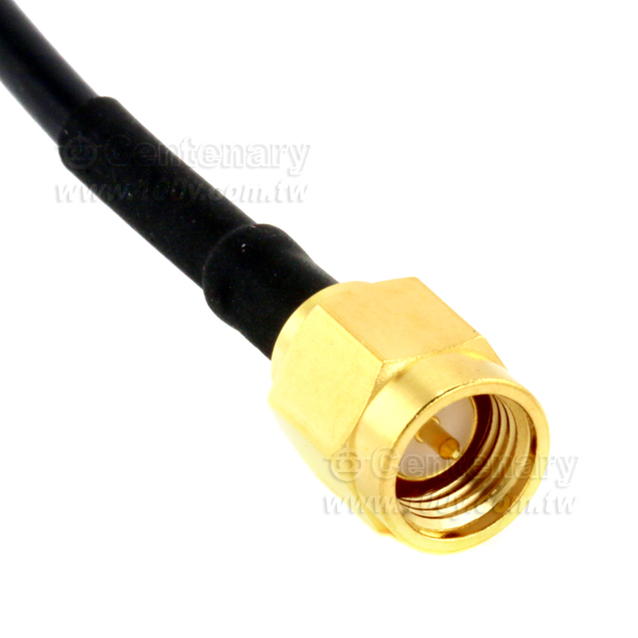 SMA Plug To MMCX Plug Using RG174 - 92344 Product Image