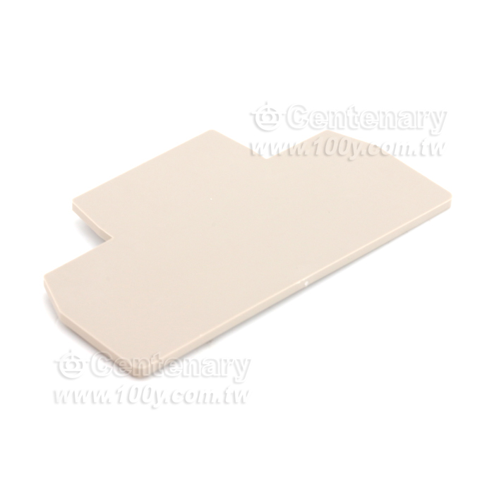 End plate, rail type - 146659 Product Image