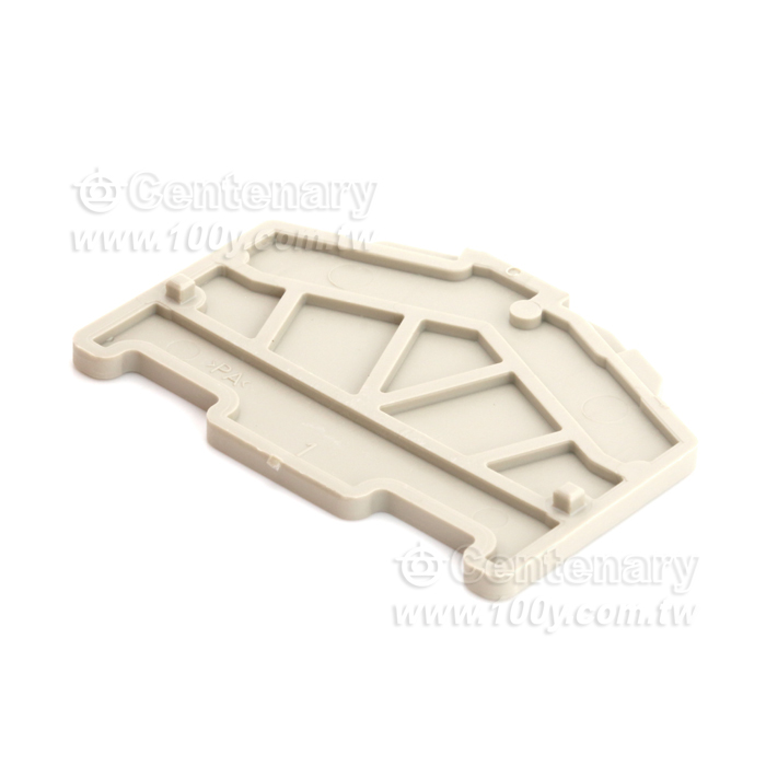 End plate, rail type - 146663 Product Image
