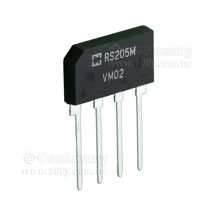 橋式整流器 2A/600V - 92465 產品圖片
