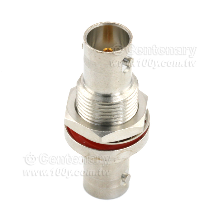BNC Jack To BNC Jack Bulkhead IP67 Mated, 3GHz VSWR 1.2 - 147205 Product Image
