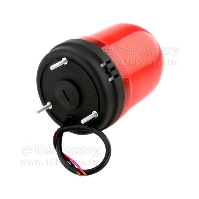 聲光一體報警燈-直徑90-警示燈-轉亮閃亮-蜂鳴可調24V - 147326 產品圖片