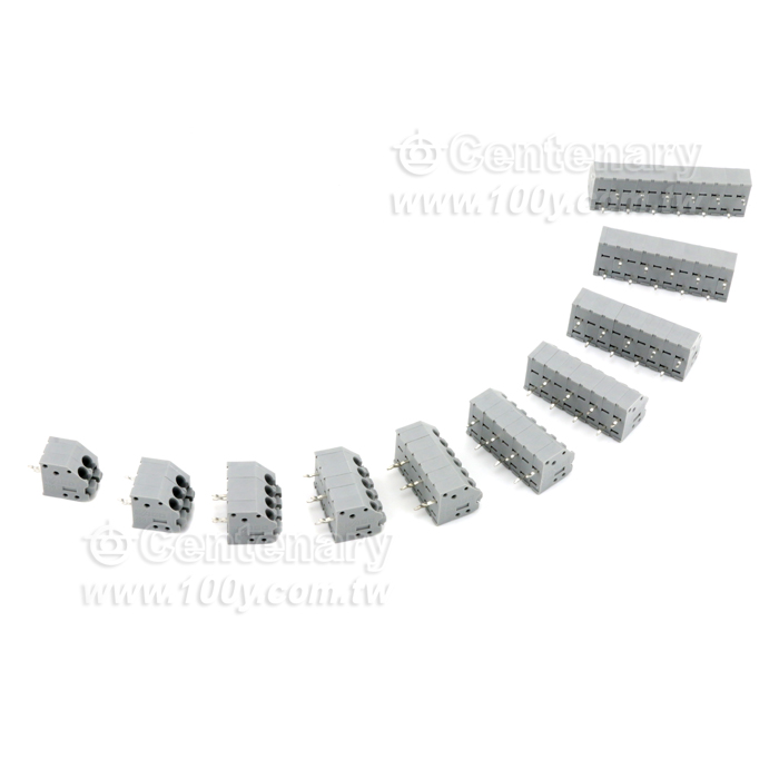 3.5mm PCB接線端子排 4P - 148177 產品圖片