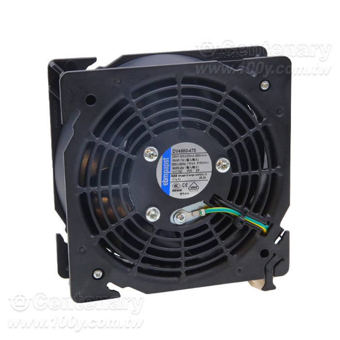 ebm-papst_交流風扇AC Axial Fan 230V 121.7*52mm - 147745 產品圖片