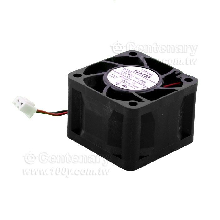 NMB DC12V 0.35A 40*40*28mm 2線帶插頭 2Ball - 148210 產品圖片