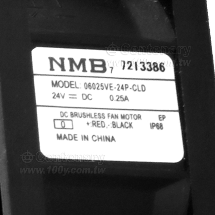 NMB  DC24V 0.25A  60*60*25mm  3線 2Ball - 148211 產品圖片