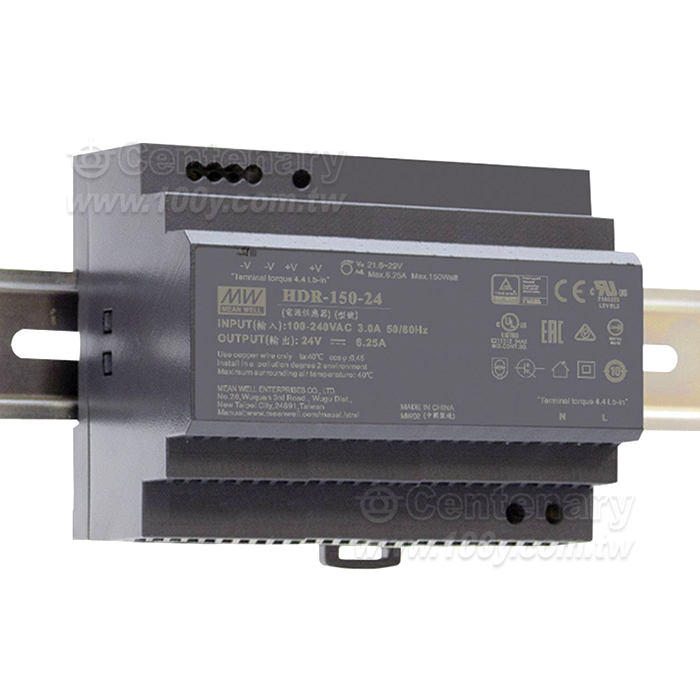 150W Ultra Slim Step Shape DIN Rail - 98226 Product Image
