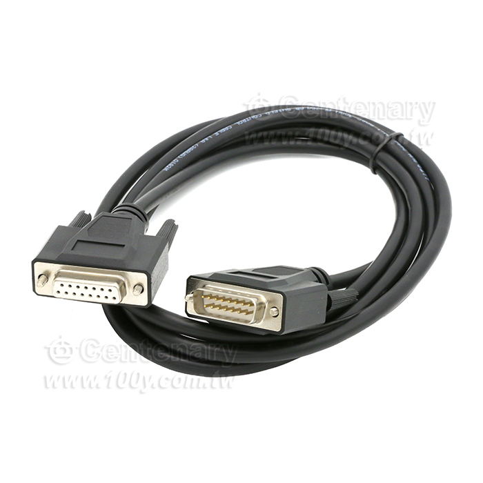 D-SUB 2排 15公/母(UL2464 28AWG 隔離線) - 37830 產品圖片