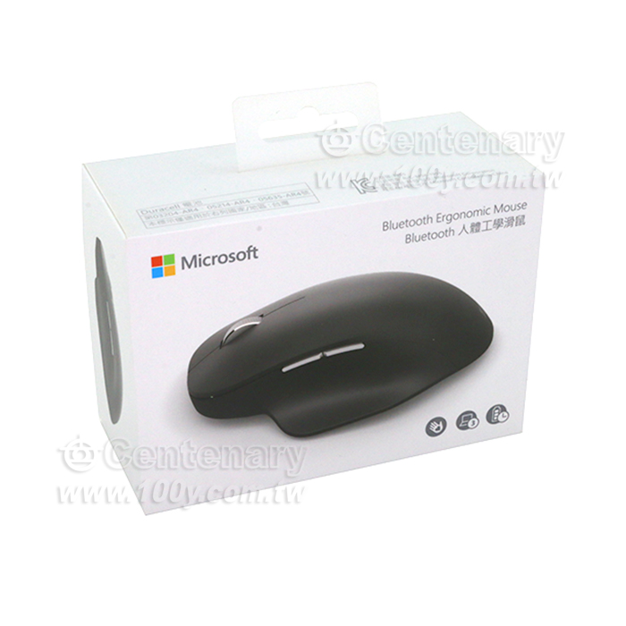 Microsoft_Bluetooth Ergonomic Mouse - 92822 Product Image