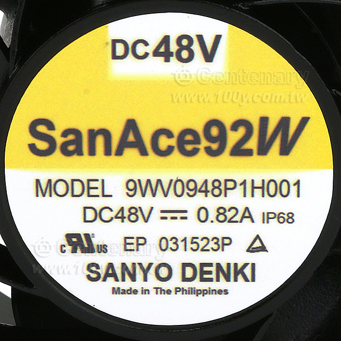 San Ace 92W 48V 0.82A 92mm*38mm - 148886 產品圖片