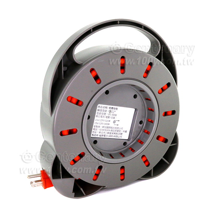 Powersync_3P 4開4插工業用輪座延長線 - 92817 Product Image