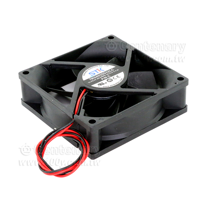 帶線式風扇 DC12V 80*80*25mm - 148282 產品圖片