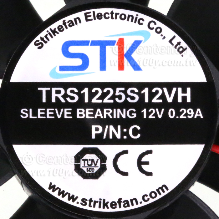 帶線式風扇 DC12V 120*120*25mm - 148284 產品圖片