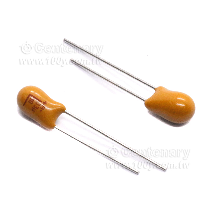 AVX_DIP鉭質電容 33UF/10V ±20％【無鉛】 - 149767 產品圖片