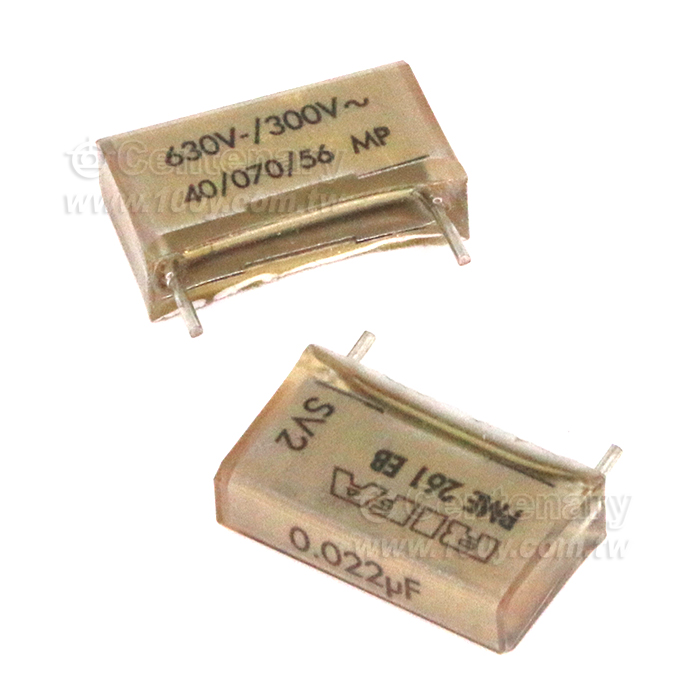 安規薄膜電容_ 0.022uf/630VAC P:15.2mm - 149867 產品圖片
