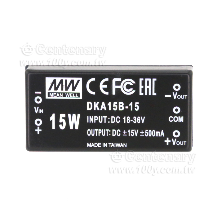 DC to DC Dual Output Power Converter - 39617 Product Image