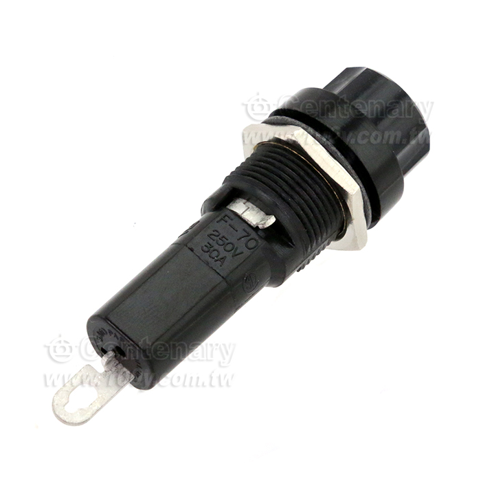 SATO PARTS 耐高溫保險絲座6.35*31.8mm 250V 30A - 150375 產品圖片