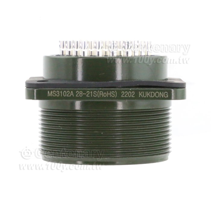 37P Box Mount Receptacle - 39198 Product Image