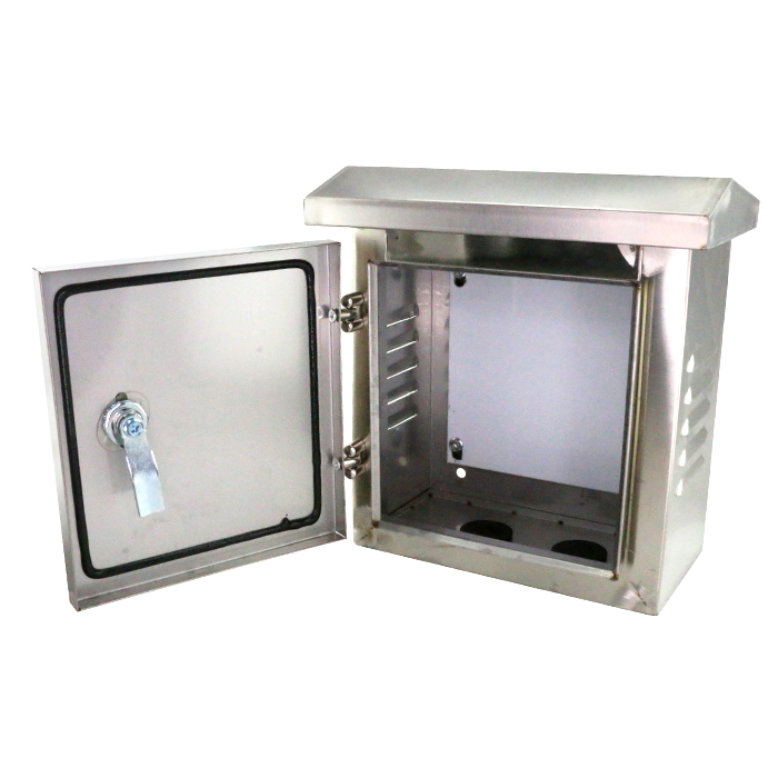 304戶外電箱 150*250*300MM安裝板尺寸：180*200MM 側邊帶散熱孔 - 142900 產品圖片