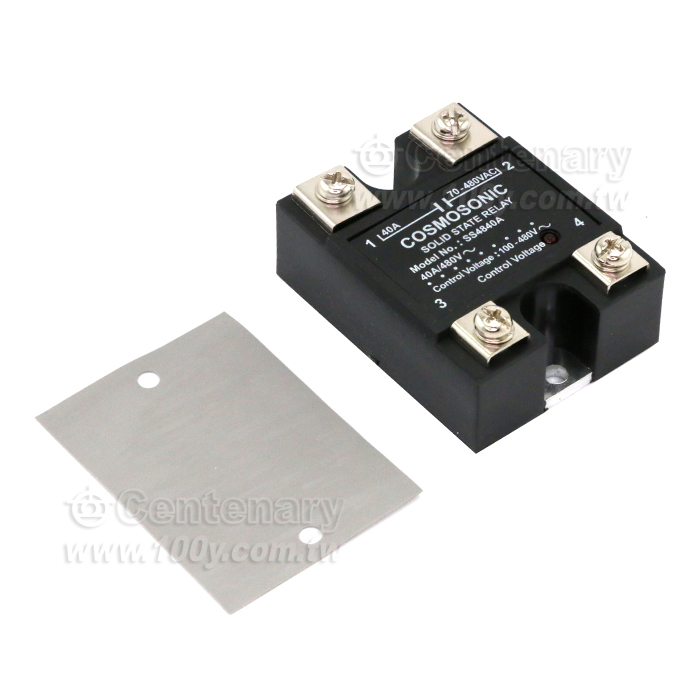 SSR 70-240VAC/70-480VAC 40A - 93138 產品圖片
