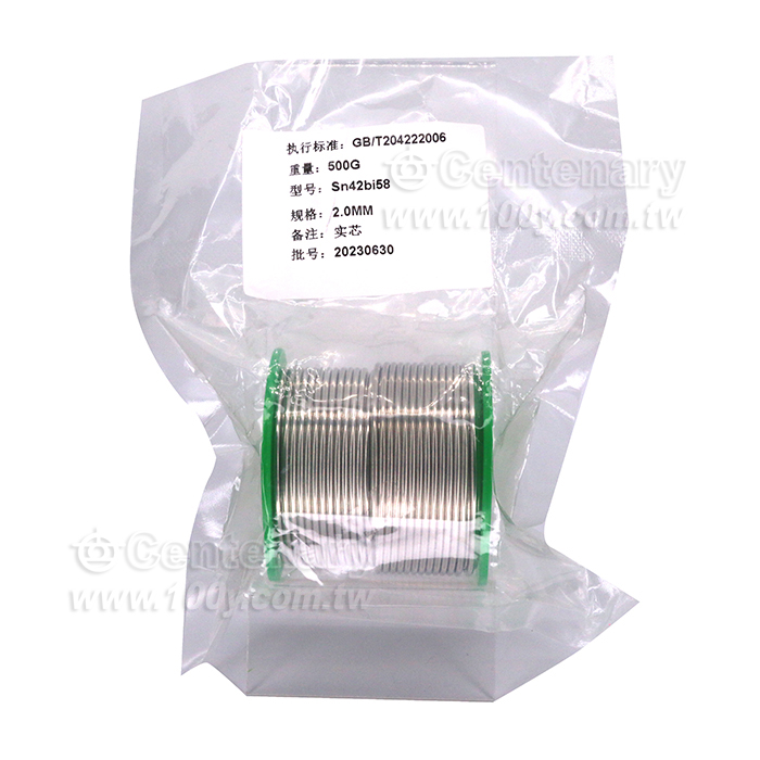 低溫無鉛錫絲-2.0mm-Sn42/Bi58-500g - 151897 產品圖片