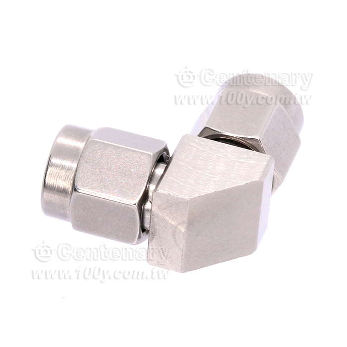 Mitered SMA Plug To SMA Plug 18GHz VSWR 1.15 - 93414 產品圖片