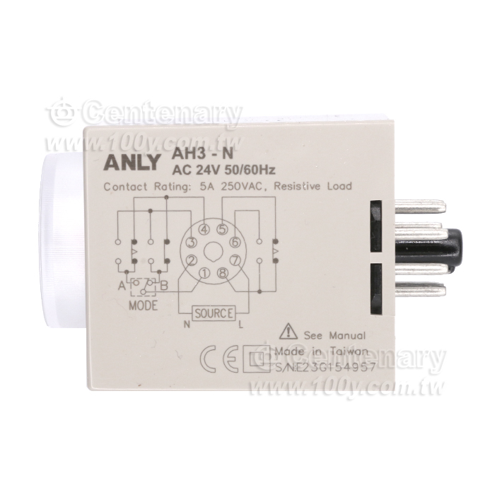 多段限時繼電器 AC24V - 93548 產品圖片