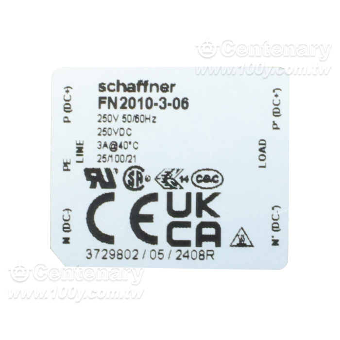 Schaffner_單相RFI濾波器 3A 250V - 153004 產品圖片