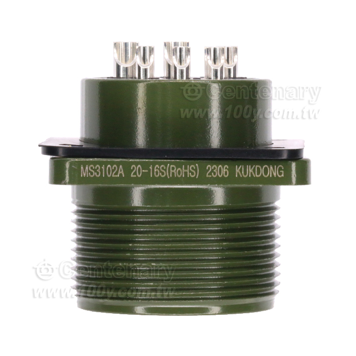9P母端械外插座 20A 500Vac - 33891 產品圖片