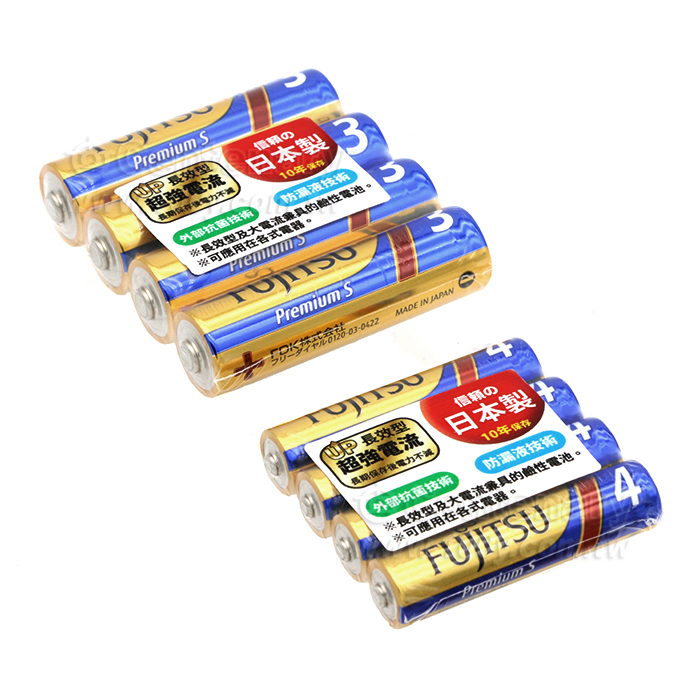 3號鹼性電池4入簡裝 - 93789 產品圖片